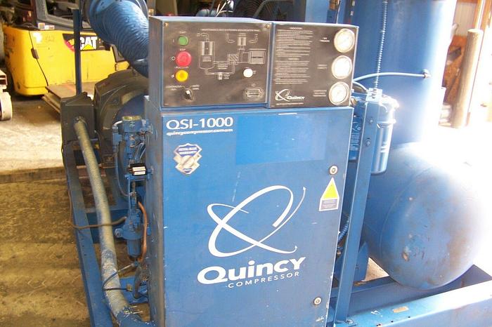 Refurbished Quincy QSI 1000 200 hp. Rotary Screw Air compressor, 1yr. Airend Warranty