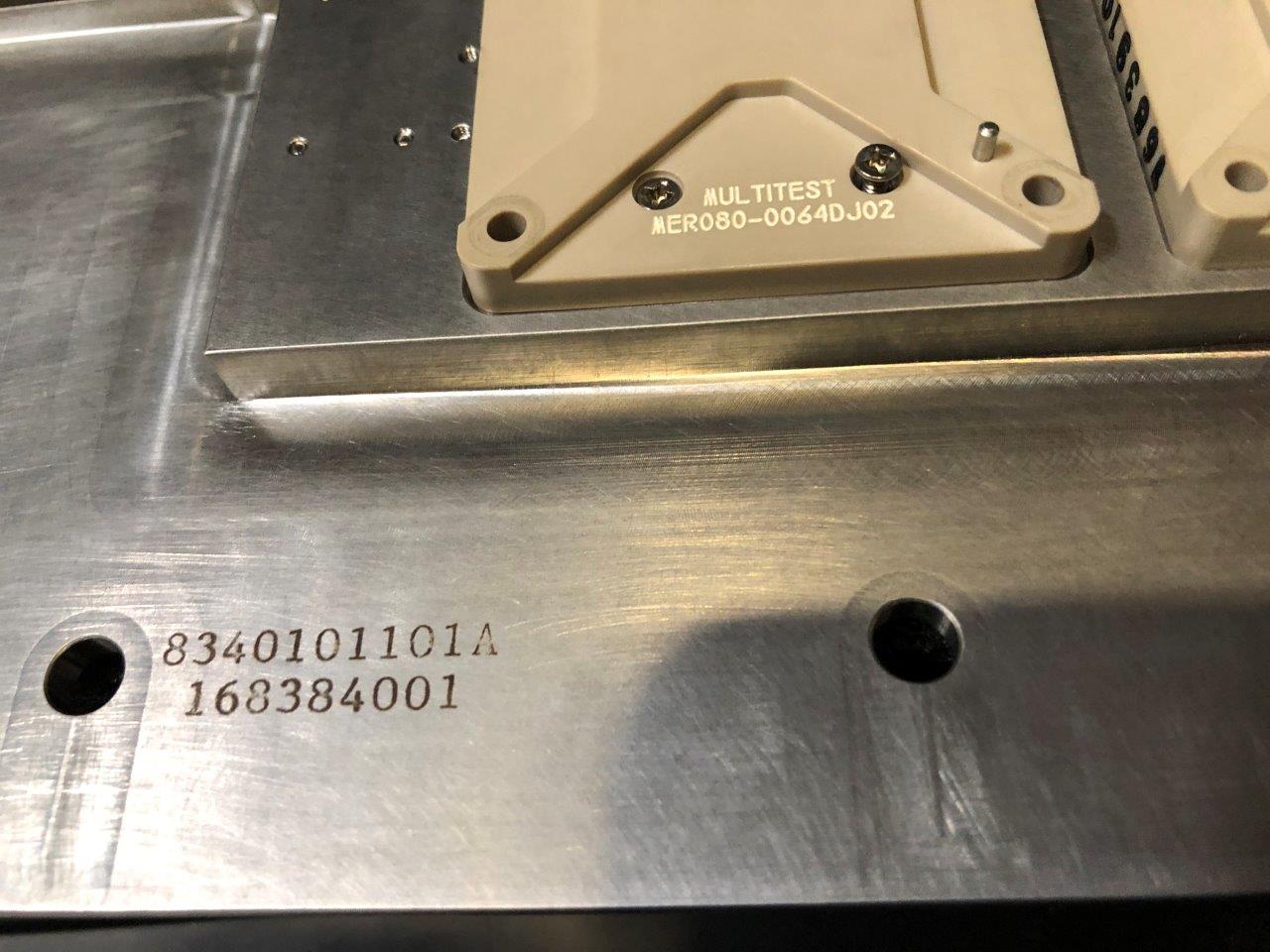 Used Delta Edge DE8000 7X7 BGA Test Handler Change Kit