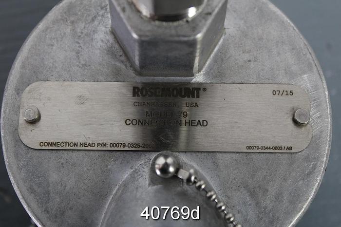 Unused Rosemount Model 79 Connection Head #40769