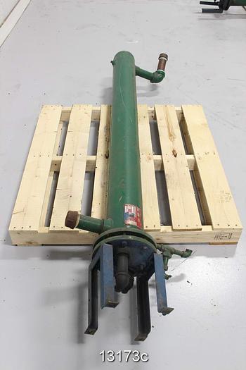 Used Itt WV-66-63 Heat Exchanger, 6" Dia X 6 Ft. Long, Shell And Tube #13173