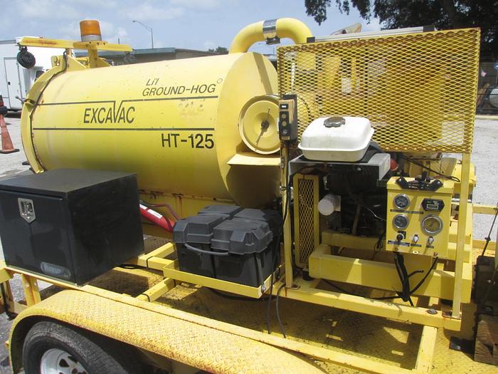 Used Vactron Excavac HT-125 Vacuum Trailer