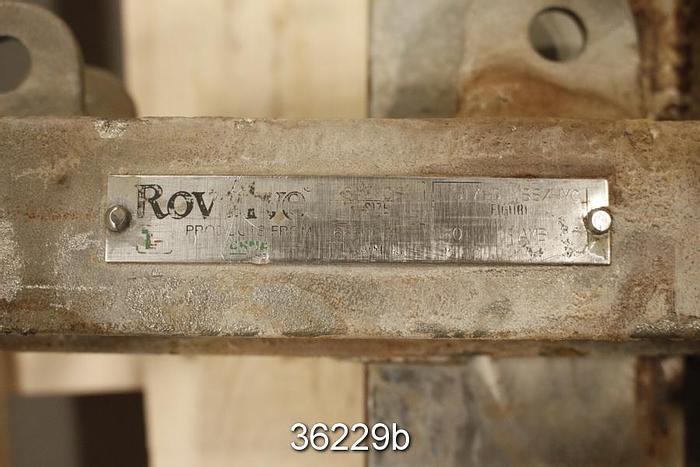 Used Rovalve 6" Hand Operated Knife Gate Valve #36229