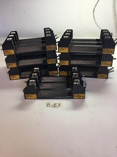 Used BUSS Class H Fuseholder R60030-3PR Lot Of 7 Fast Shipping!
