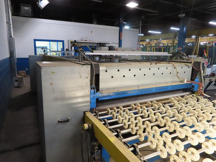 Used 2003 Armetch Laminated Glass Production Line, with Melco Auto Clave