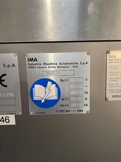 Used IMA C80/A81 Blister Packaging Line