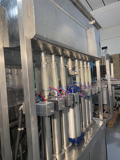 Used Masterfil 8 Head Liquid Filler