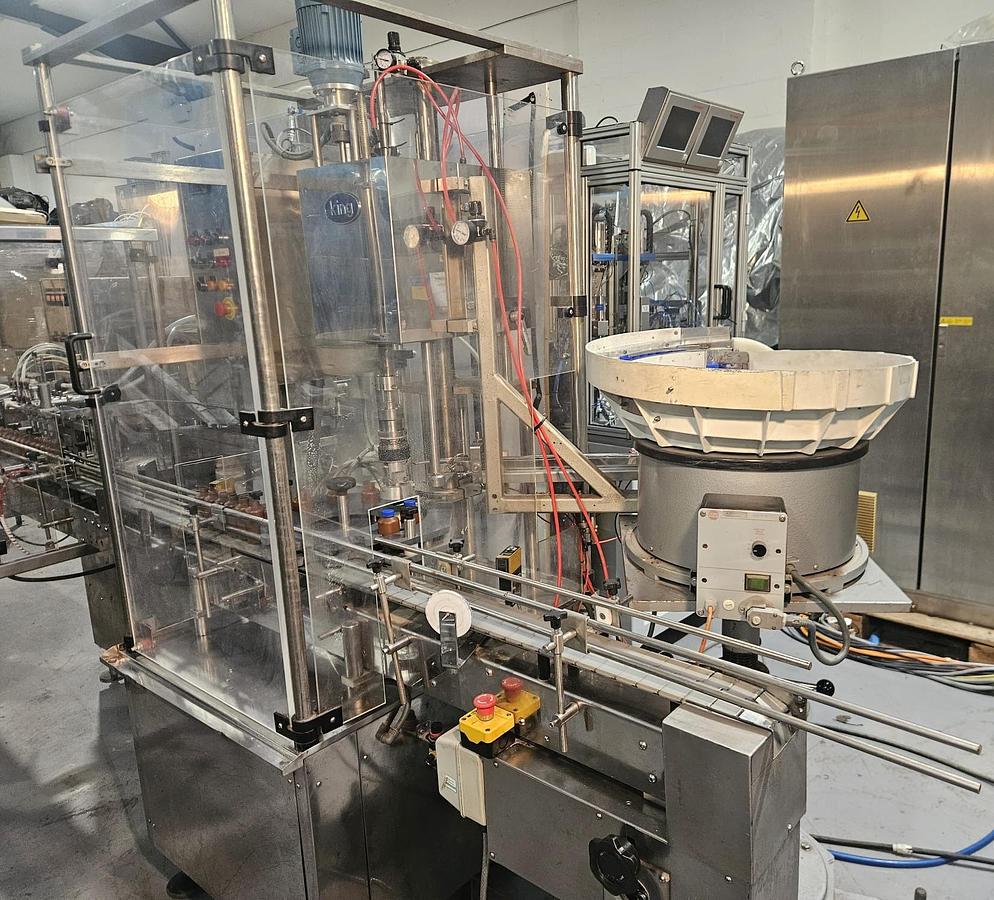 Used King CS60 Single Head Screw Capper