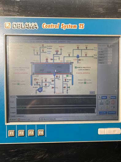 Used De Lama DLOM-HP Double Door Autoclave