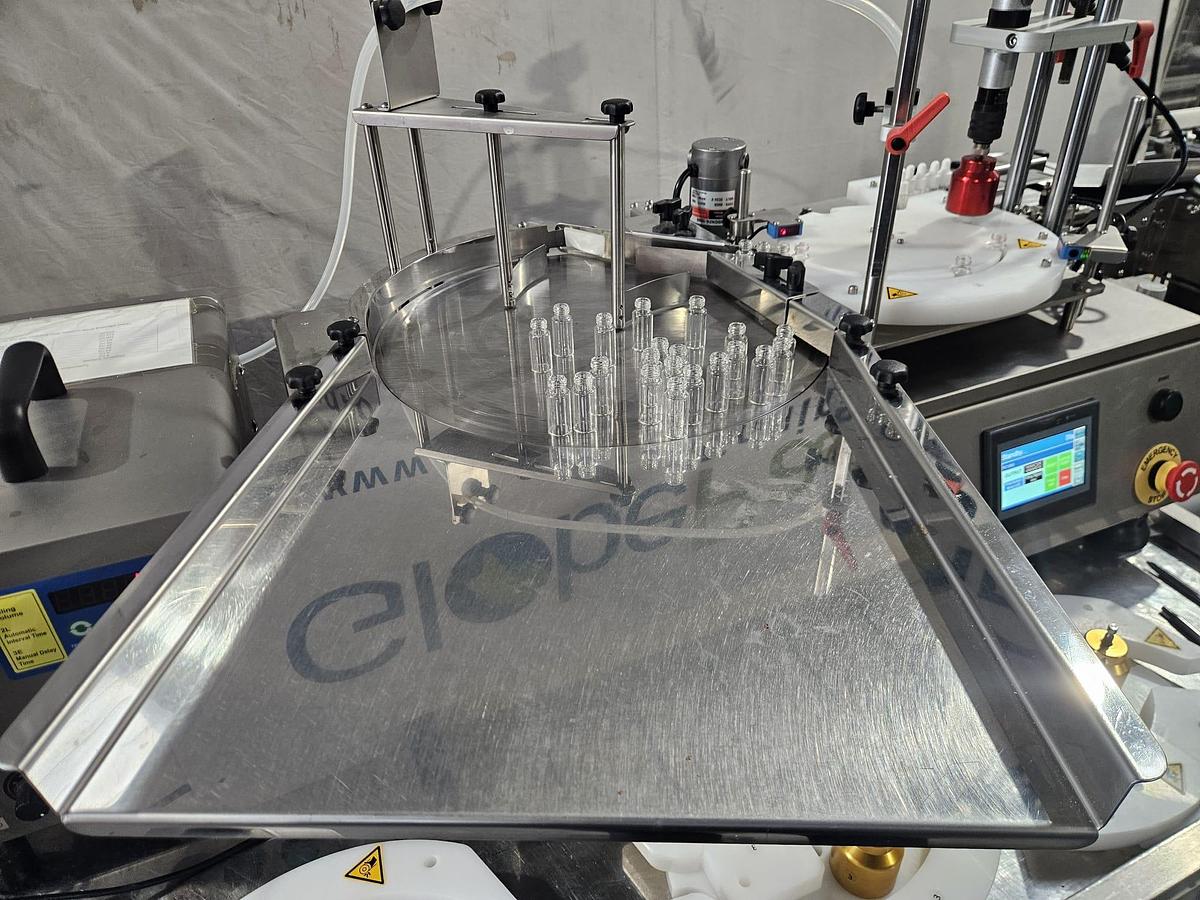 Used Monoblock Filler/Capper with Peristaltic Pump