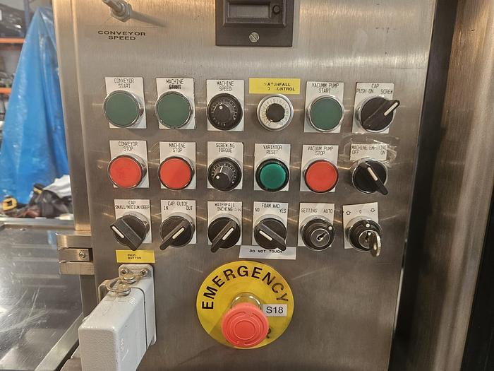 Used Zalkin CA3/3PM 3 Head Screw or Press On Capper