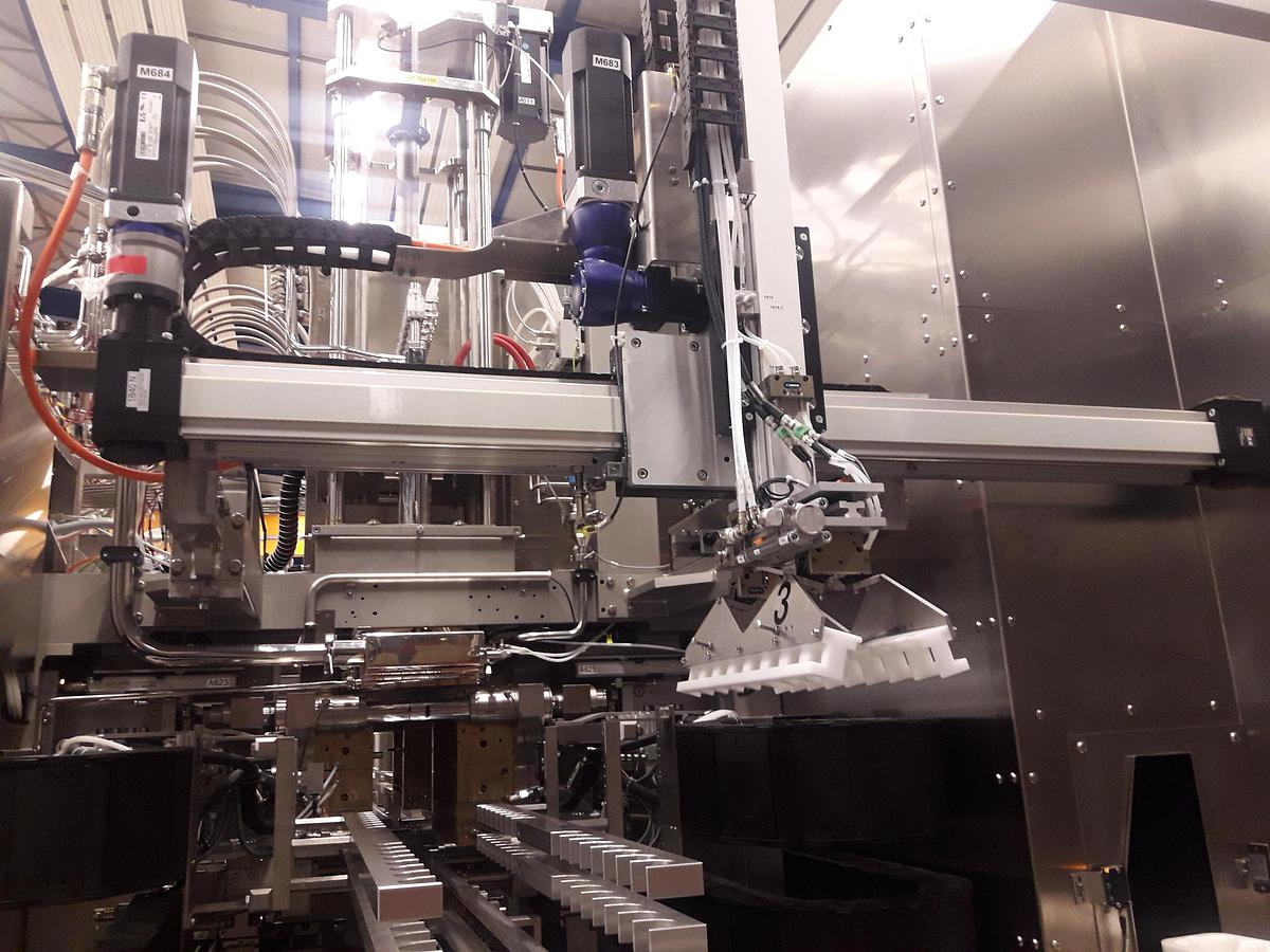 Used 2022 Rommelag 360 Blow-Fill-Seal Machine With Cap Welder