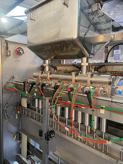 Used Adelphi Masterfil S500-AS 12 Head Liquid Filler