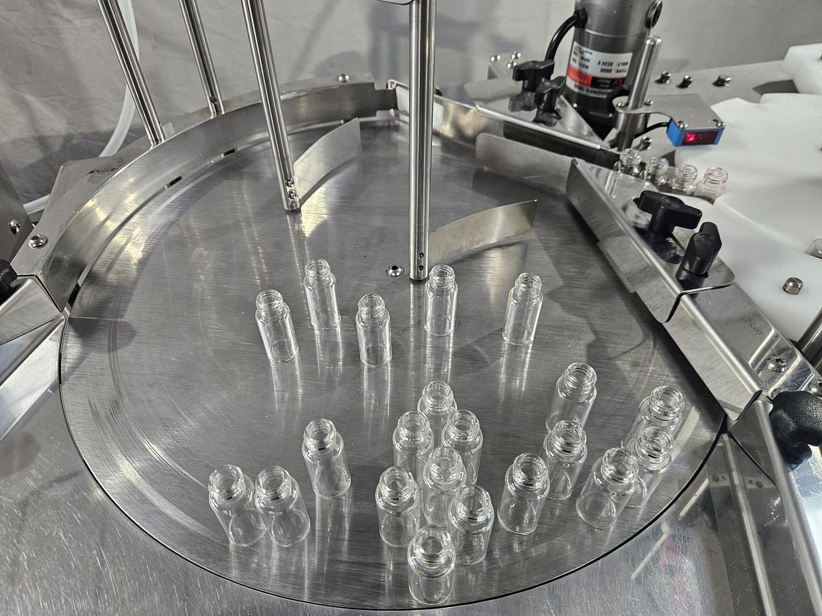 Used Monoblock Filler/Capper with Peristaltic Pump