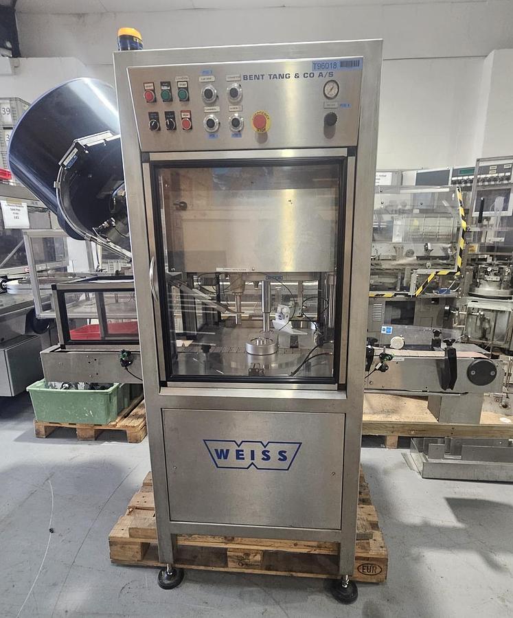 Used Weiss Single Head Screw or Push on Capper