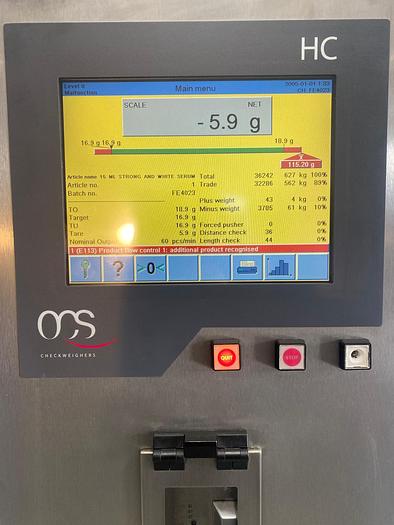 Used OCS Checkweigher