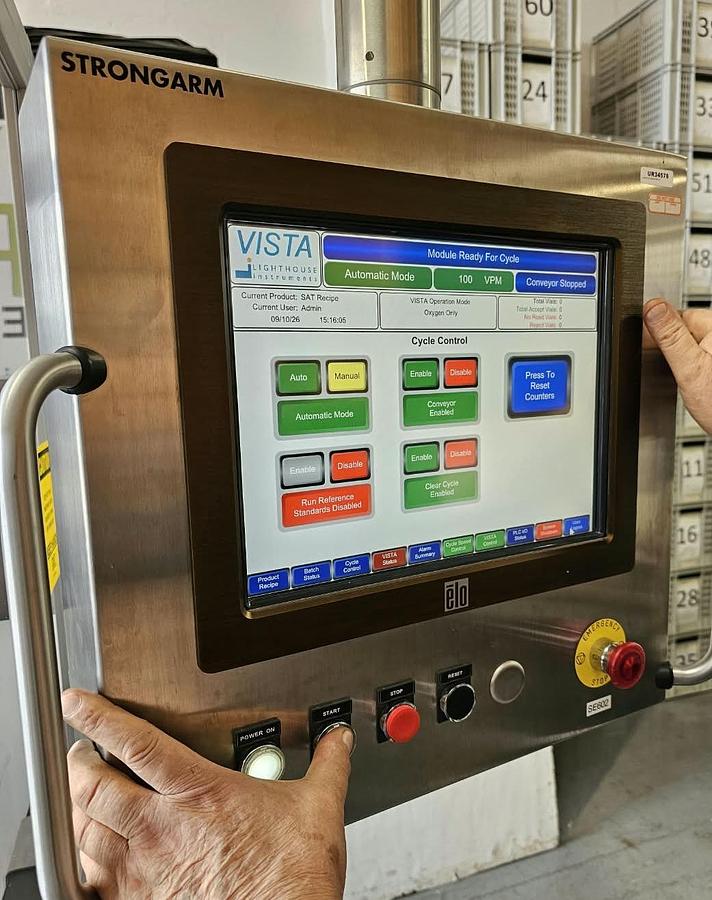 Used Lighthouse PULSAR VISTA/O Headspace Inspection System