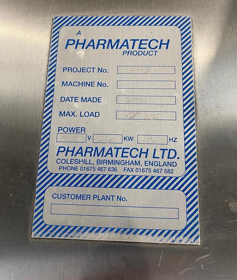 Used Pharmatech AB400 Blender