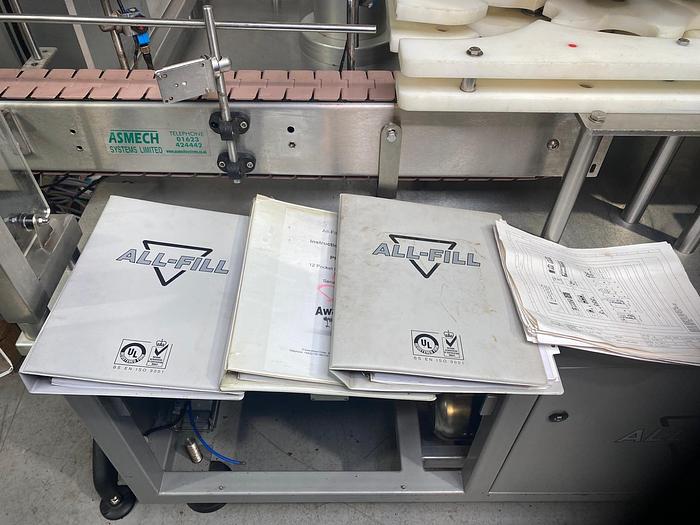 Used All-Fill CMR Volumetric Powder Filler