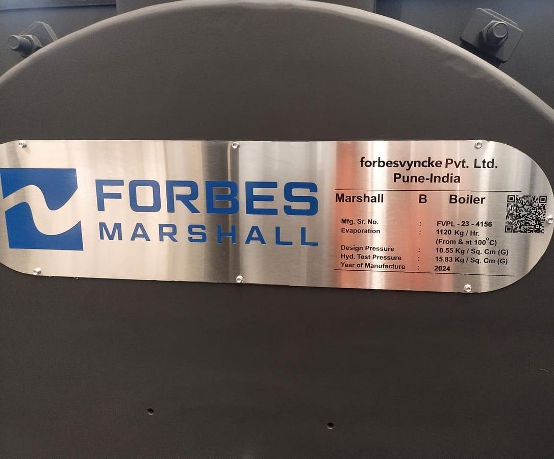 Used Forbes Marshall Steam Boiler