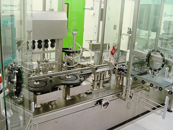 Used Groninger DFVK 6000 Vial Line