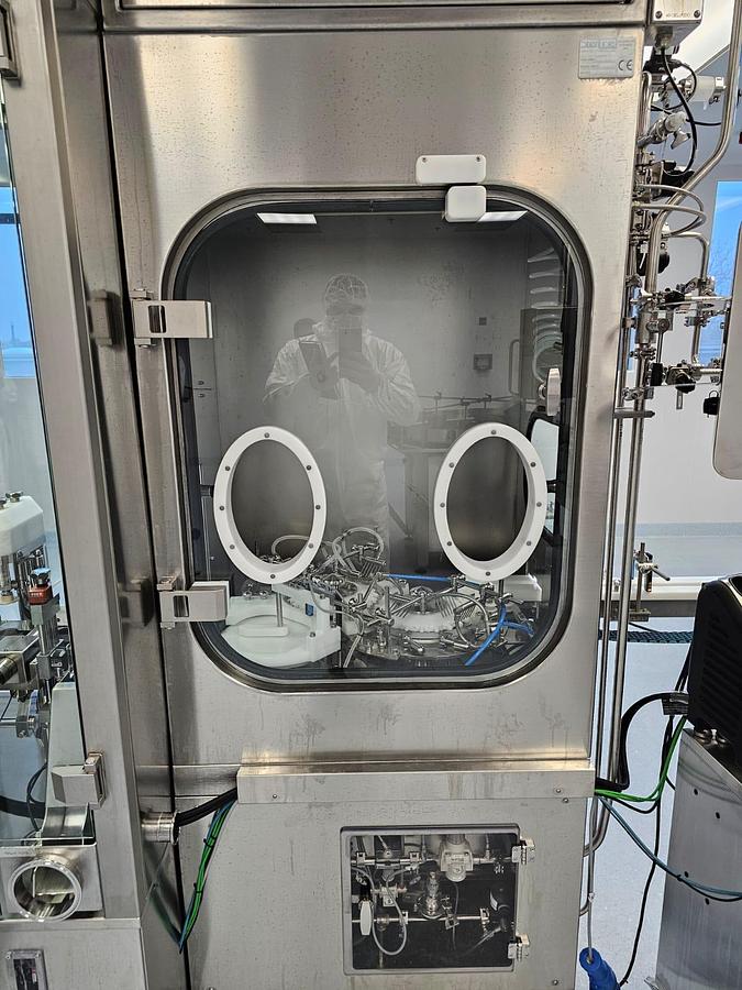 Used Steriline Vial Powder Filling Line