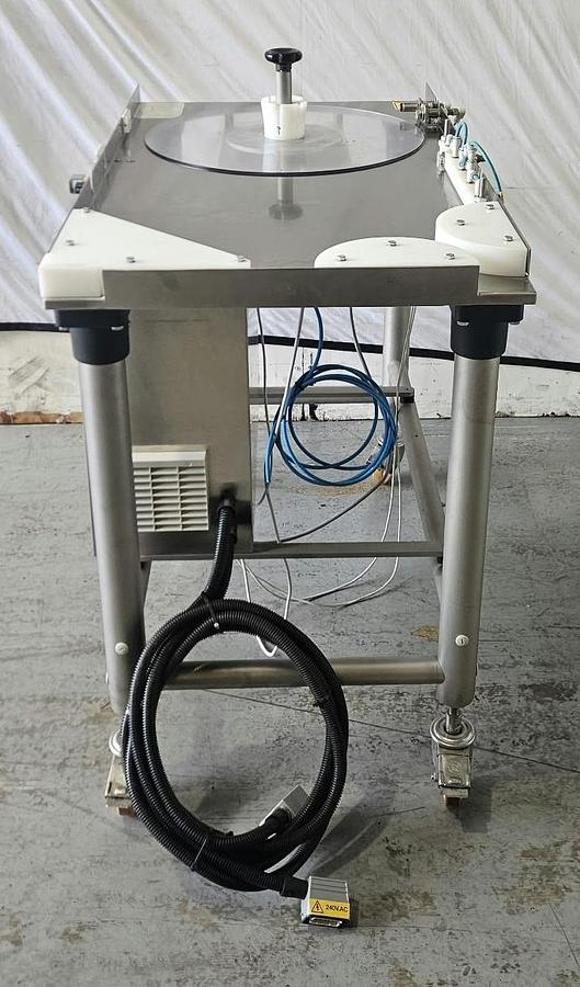 Used Label Reel Unwinder