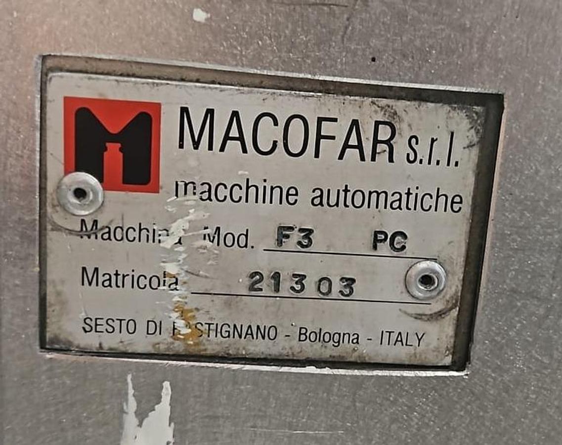 Used Macofar F3 PC Powder Filler