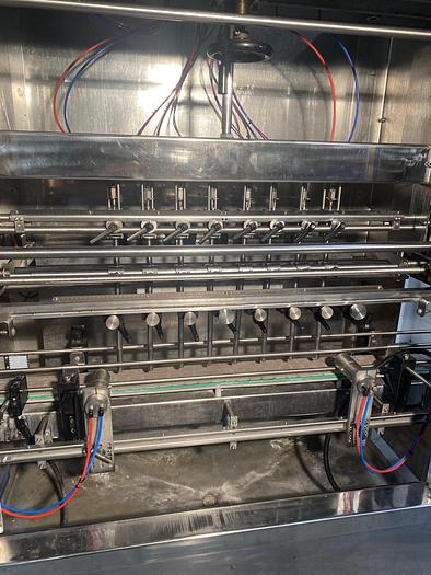 Used Masterfil 8 Head Liquid Filler