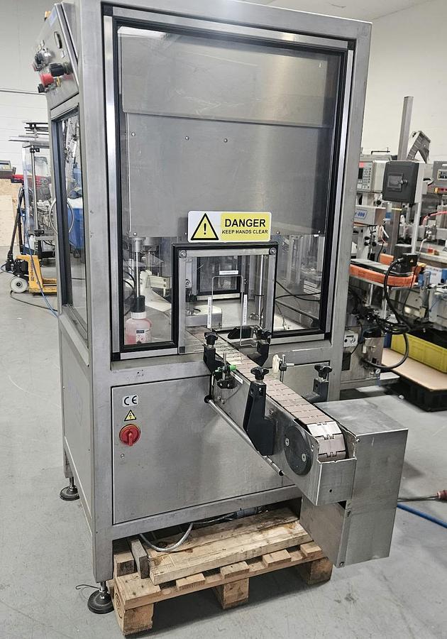 Used Weiss Single Head Screw or Push on Capper
