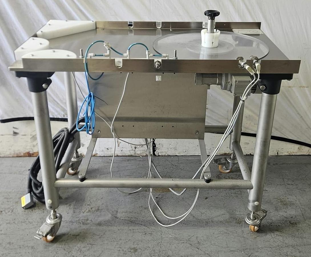 Used Label Reel Unwinder