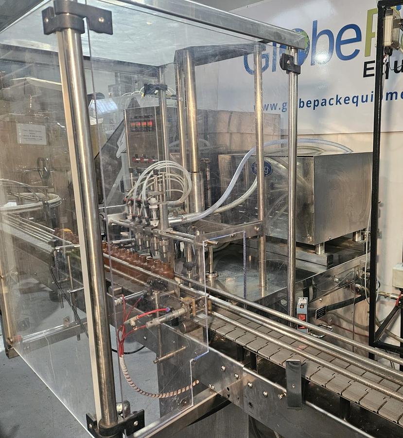 Used King 4 Head Liquid Filler