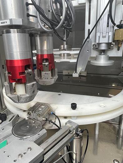 Used Cap Coder Twin Head Screw Capper