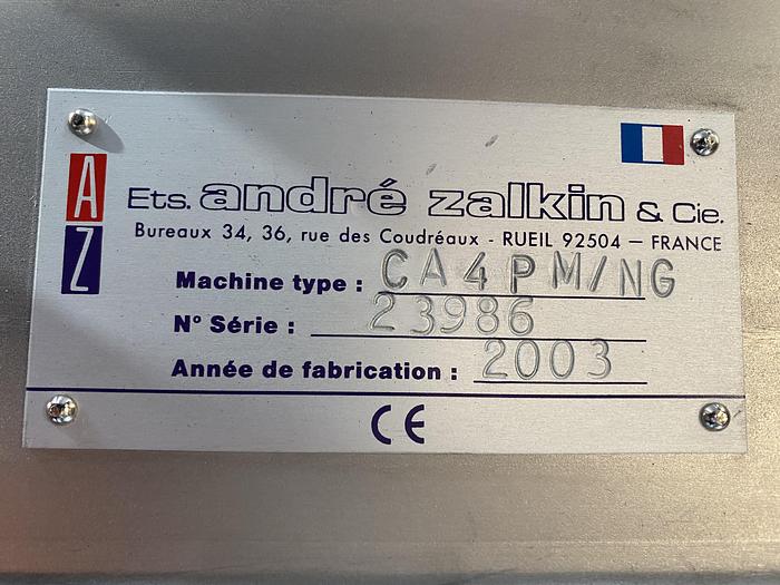 Used Zalkin CA4 Screw Capper
