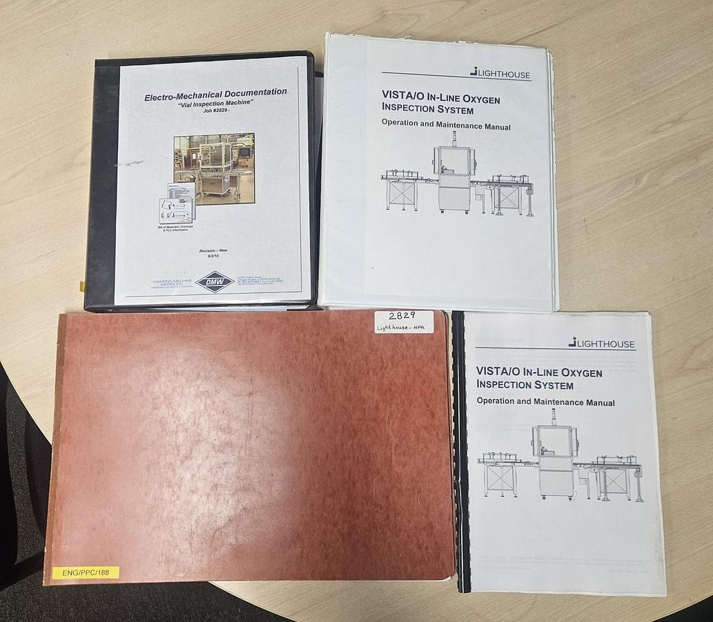 Used Lighthouse In-Line Headspace Inspection System