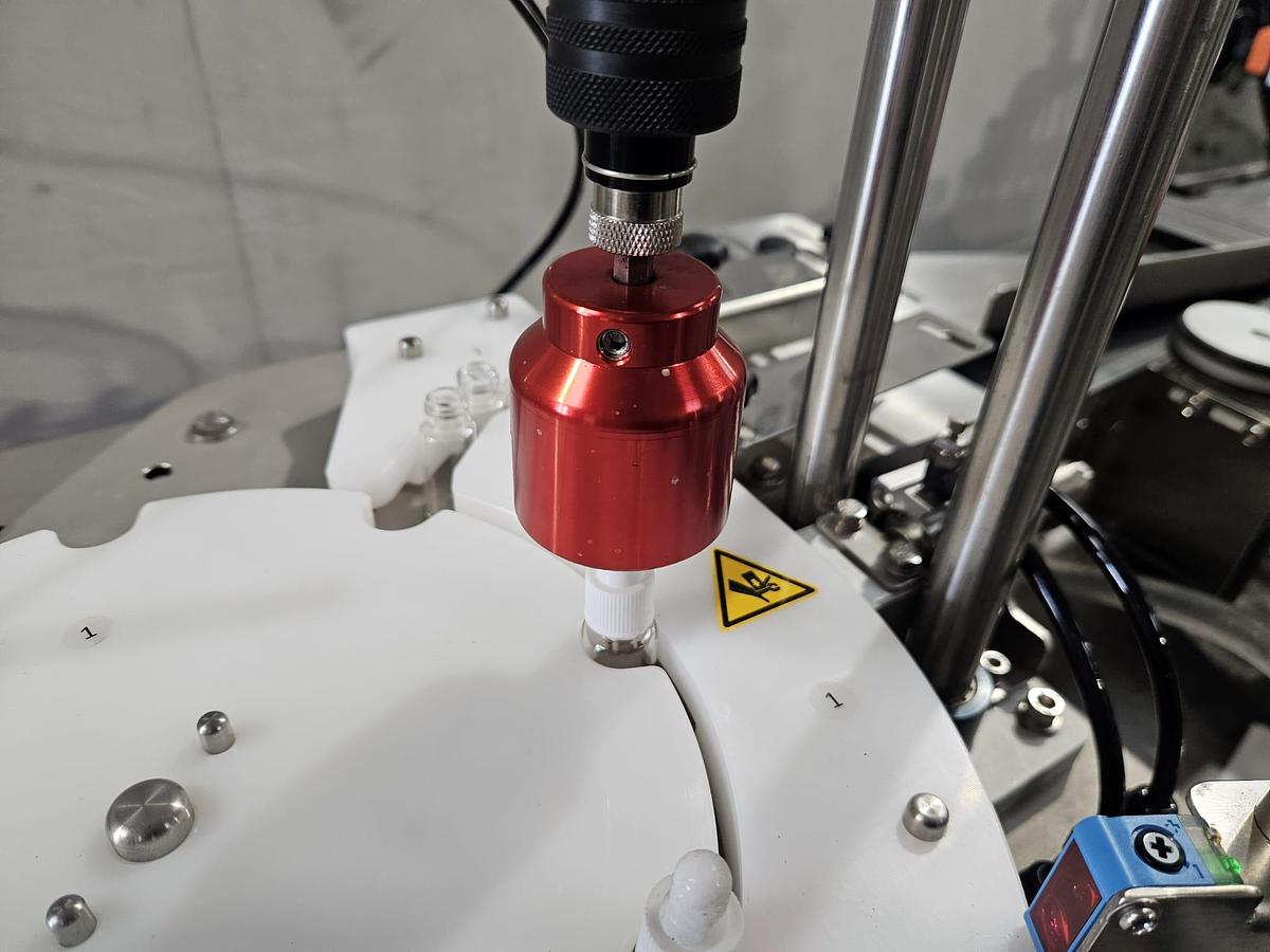 Used Bench Top Filling, Capping & Labelling Line