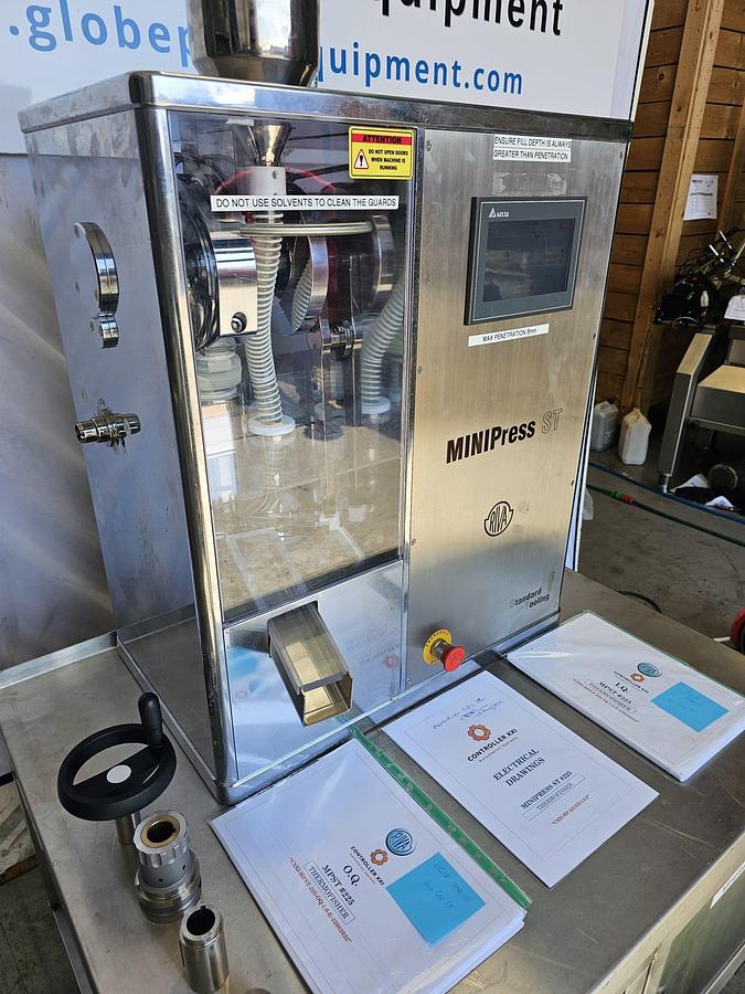 Used Riva Minipress ST Single Station Tablet Press