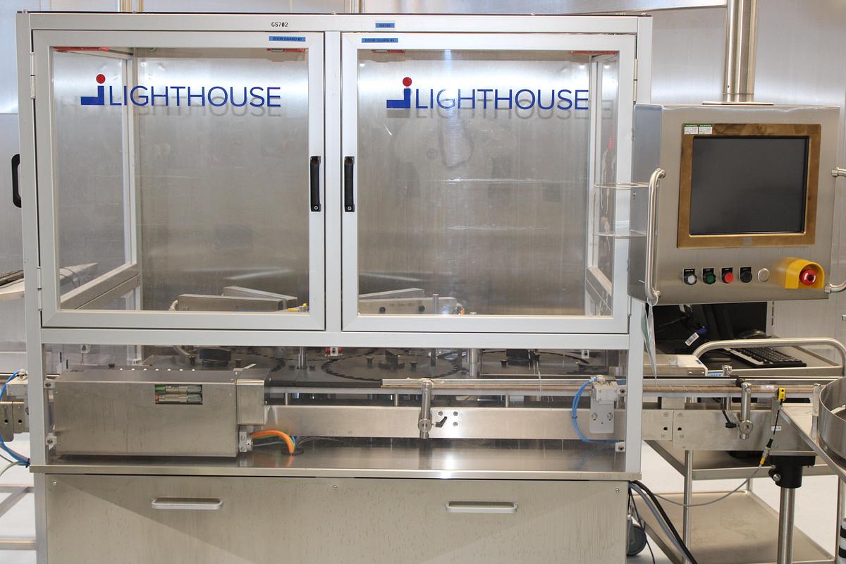 Used Steriline Vial Powder Filling Line