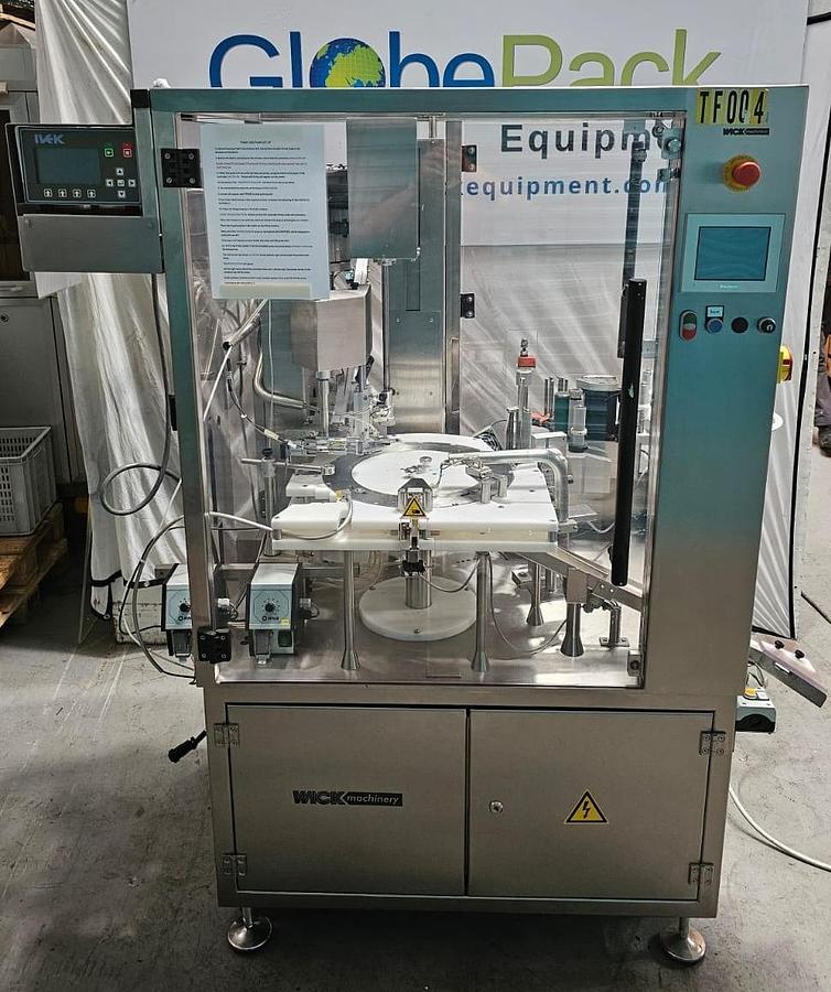Used Wick Minican Universal Test Tube Filler, Capper & Labeller