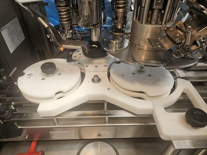 Used Zalkin CA3/3PM 3 Head Screw or Press On Capper