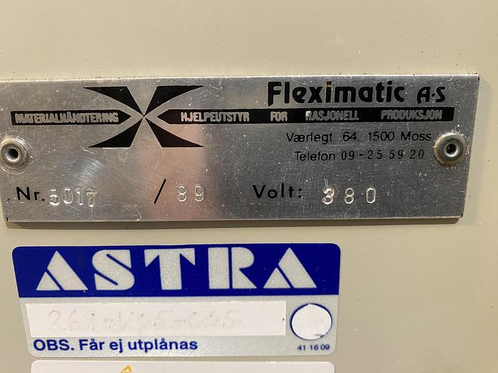 Used Fleximatic Bottle Unscrambler