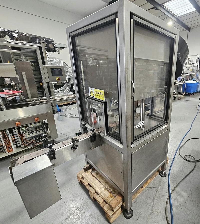 Used Weiss Single Head Screw or Push on Capper