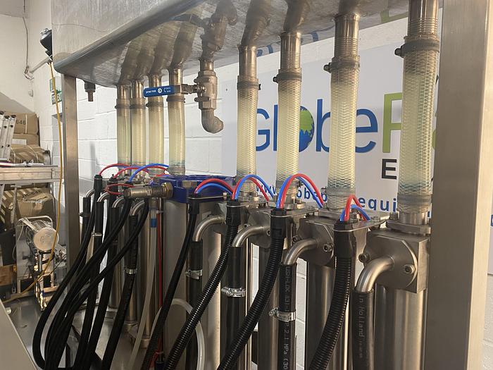 Used Masterfil 8 Head Liquid Filler