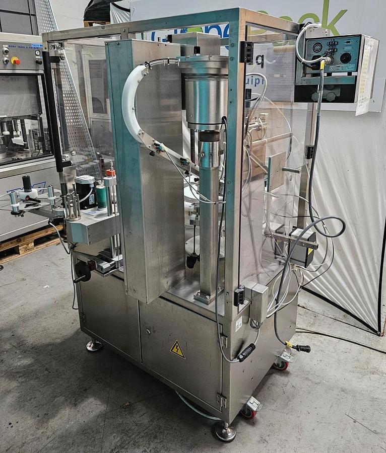 Used Wick Minican Universal Test Tube Filler, Capper & Labeller