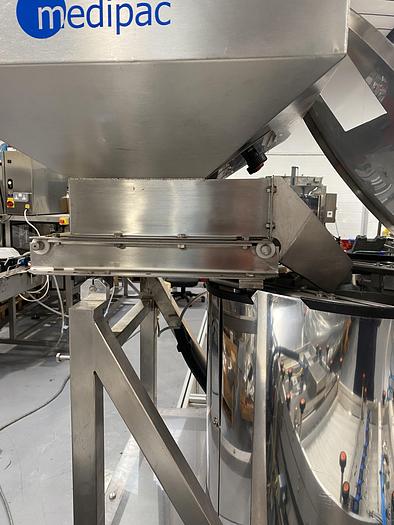 Used Medipac MF50 Rigid Tube Filler