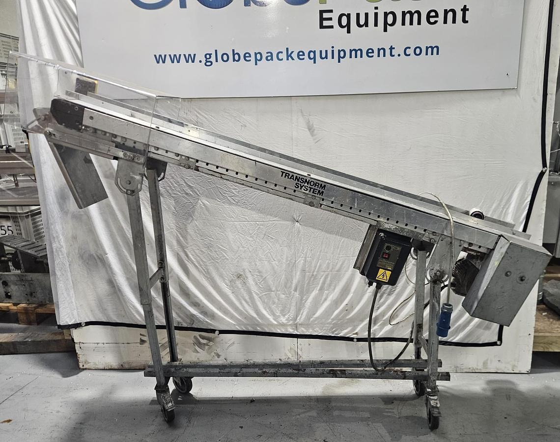 Used Transnorm 1.9m Incline Conveyor