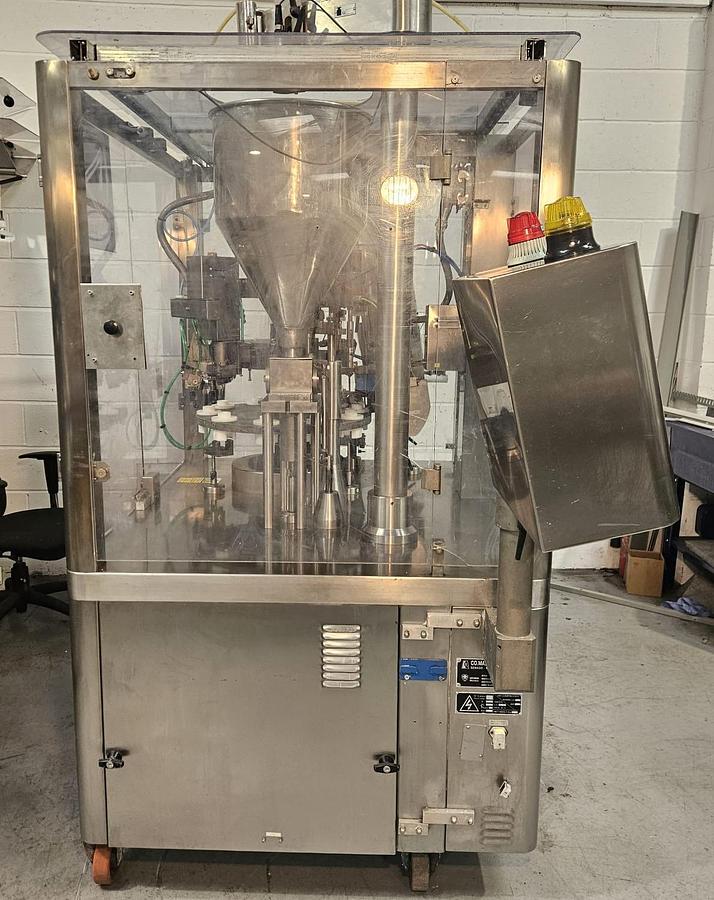 Used Comadis C1090 Plastic & Laminate Tube Filler