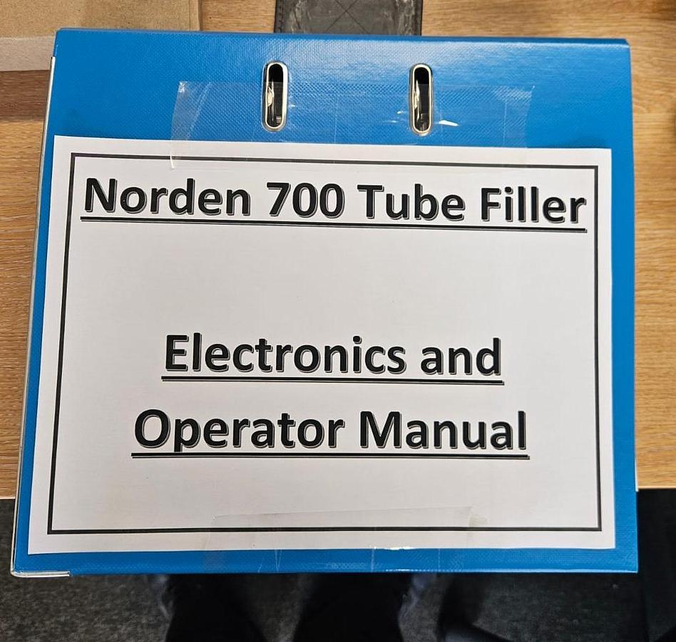 Used Norden NM700-HA Plastic & Laminate Tube Filler