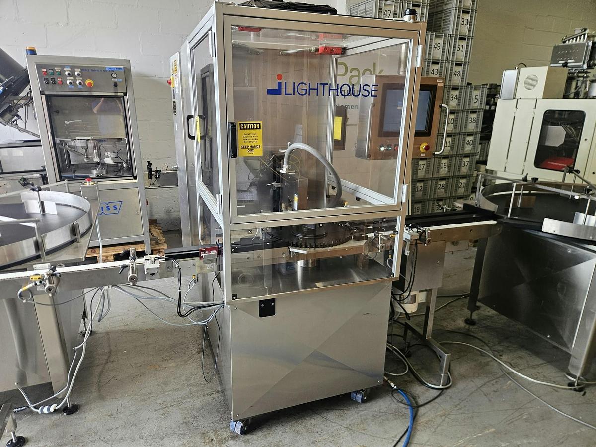 Used Lighthouse PULSAR VISTA/O Headspace Inspection System
