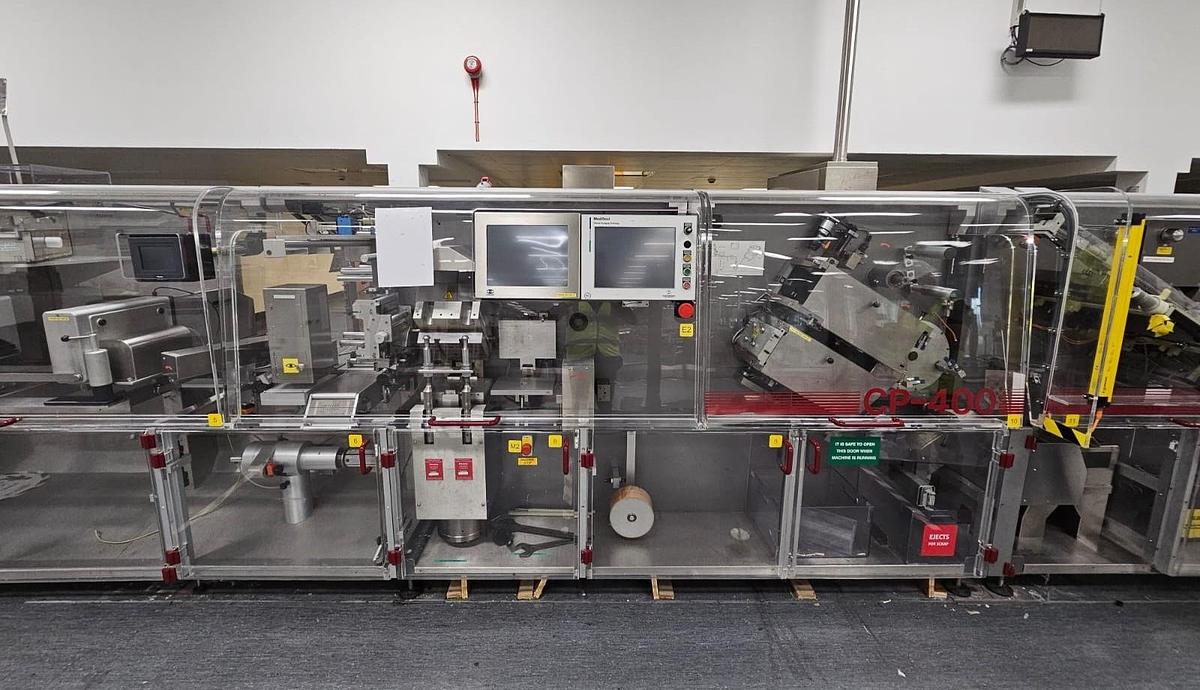 Used Mediseal Klöckner Medipak CP-400/P-3000 Blister Packing Line