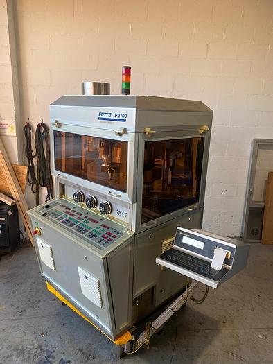Used Fette P2100 Tablet Press